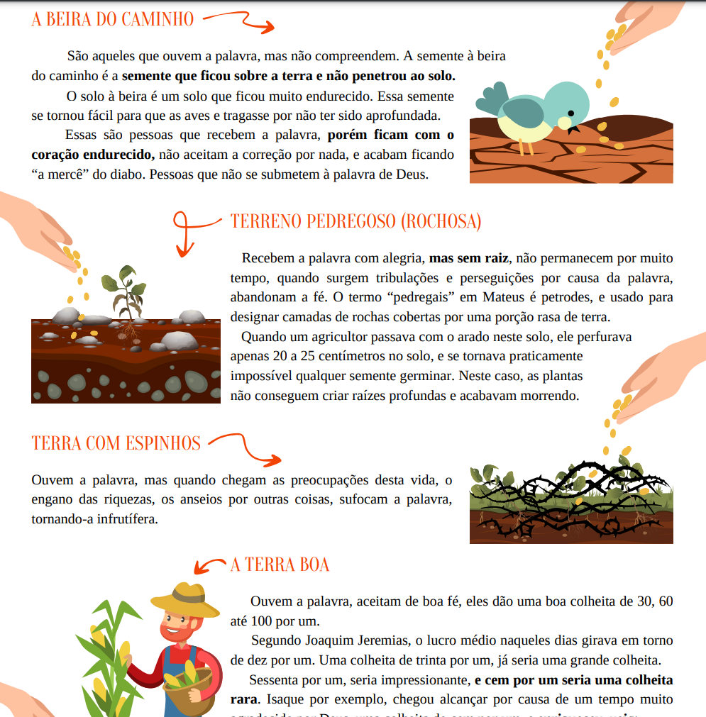 1 - os tipos de caminho na biblia