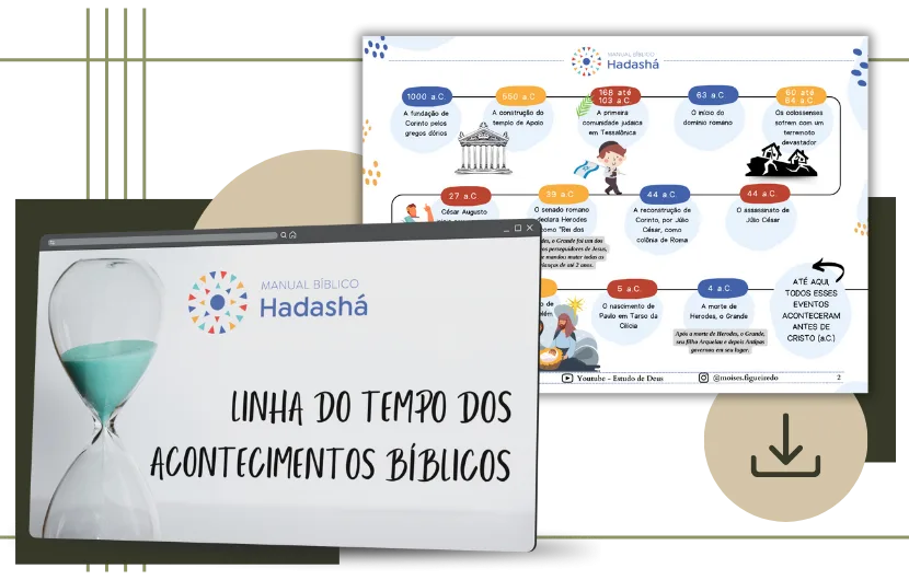 Linha do Tempo Hadashá Bônus Página de Vendas
